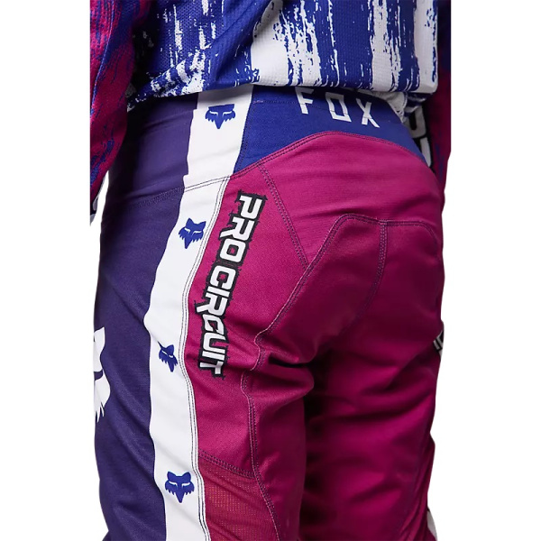 Fox Racing 180 Pro Circuit White/Blue мотоштаны Fox Racing 180 Pro Circuit White/Blue мотоштаны