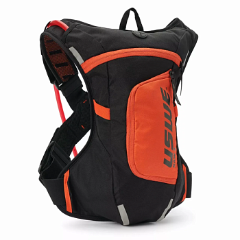 USWE Raw 4L Hydration Pack (3L) Factory Orange рюкзак-гидропак, оранжевый