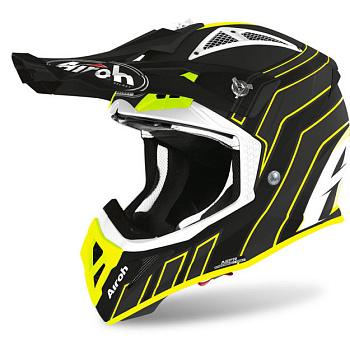 Airoh Aviator Ace Art Black Matt шлем внедорожный