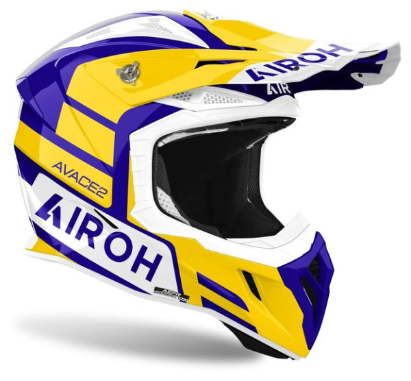 Airoh Aviator Ace 2 Sake Yellow Gloss шлем внедорожный