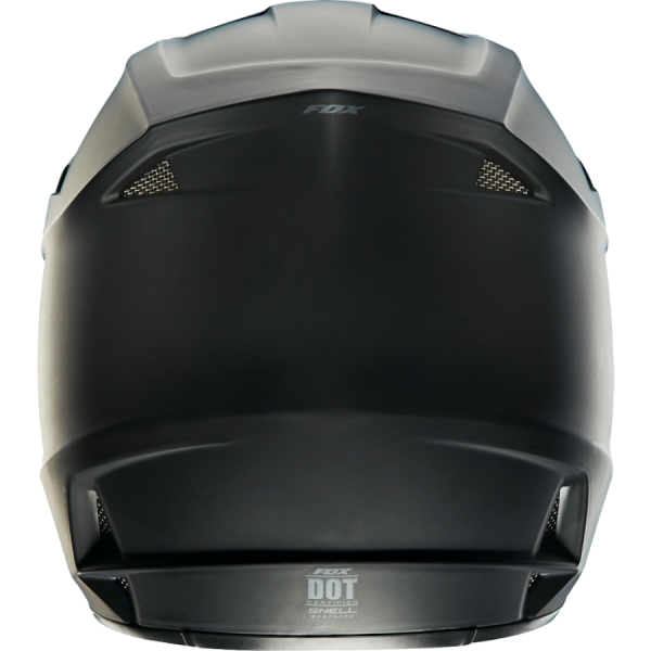 Fox Racing V1 Matte 2018 шлем кроссовый, черный матовый