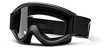 Smith SС мотоочки, черный, прозрачная линза