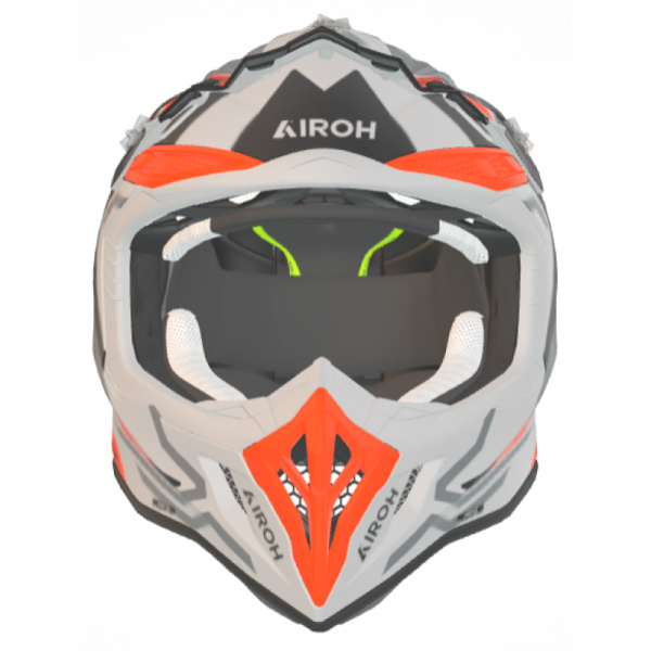 Airoh Aviator Ace 2 Ground Orange Matt шлем внедорожный Airoh Aviator Ace 2 Ground Orange Matt шлем внедорожный