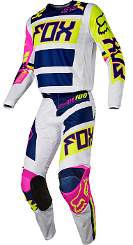 Fox Racing 180 Falcon 2017 комплект, сине-желто-белый Fox Racing 180 Falcon 2017 комплект, сине-желто-белый