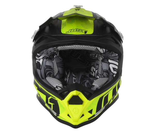 Just1 J32 Pro Swat Camo Yellow Fluo шлем детский, желто-черный Just1 J32 Pro Swat Camo Yellow Fluo шлем детский, желто-черный