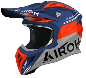 Airoh Aviator Ace 2 Fury Cerulean шлем внедорожный