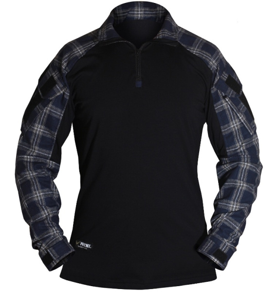 Phoenix Forester Gen 3 рубашка рубашка в клетку, темно-синий с белым