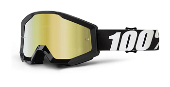 100% Strata Outlaw Mirror Gold Lens мотоочки