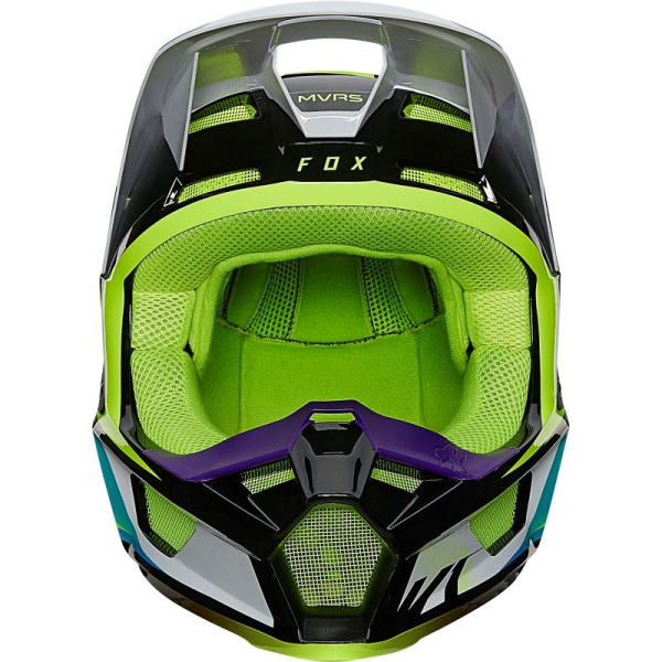 Fox Racing V1 Tro Aqua шлем кроссовый