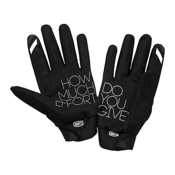 100% Brisker Youth Black мотоперчатки подростковые 100% Brisker Youth Black мотоперчатки подростковые