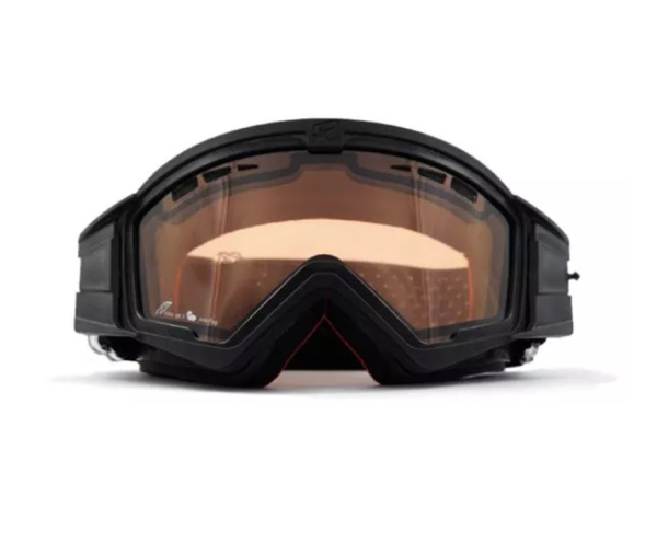 Ariete Mudmax Black / Double Orange Ventilated Lens No Pins мотоочки, двойная линза Ariete Mudmax Black / Double Orange Ventilated Lens No Pins мотоочки, двойная линза