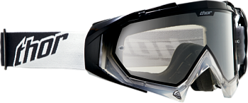 Thor Hero Bk/Trans мотоочки, черно-белый