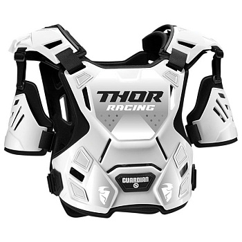 Thor Guardian S20 панцирь с плечами, белый