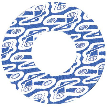 Renthal Grip Donutz донаты на грипсы (накладки на ручки руля), синий