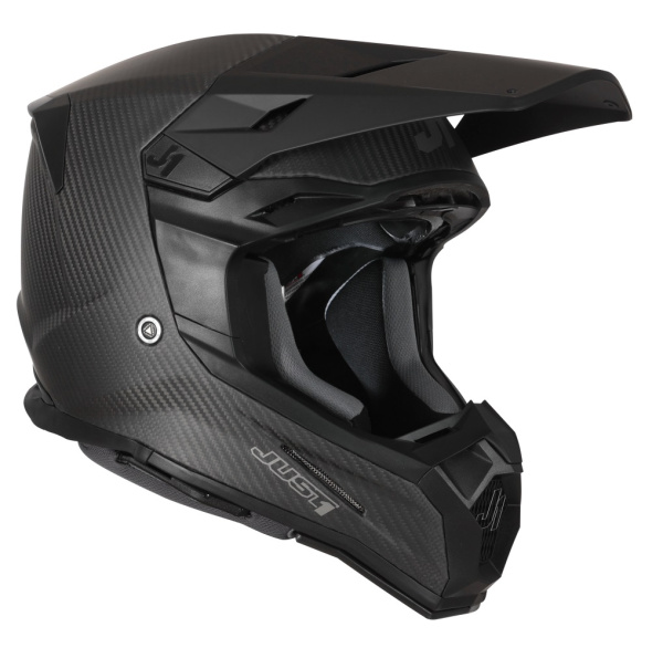Just1 J22 Solid Carbon Matt шлем кроссовый