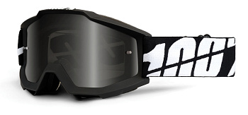 100% Accuri Sand Tornado Grey Smoke Lens мотоочки