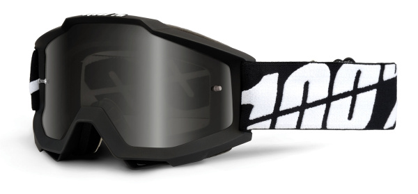 100% Accuri Sand Tornado Grey Smoke Lens мотоочки