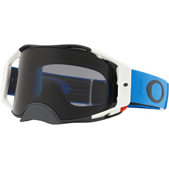 Oakley Crossbril Airbrake Blue Gunmetal мотоочки, темно-серая линза