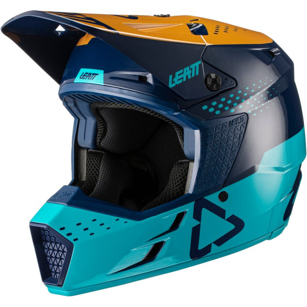 Leatt GPX 3.5 2021 Blue шлем кроссовый