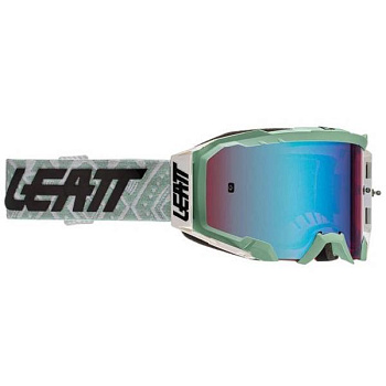 Leatt Velocity 5.5 Iriz White / Blue мотоочки, двойная линза