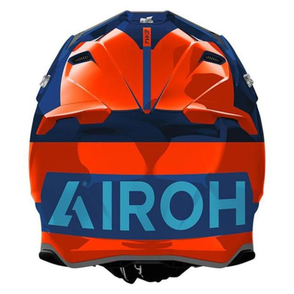 Airoh Twist 3 Fancy Orange/Blue Gloss шлем внедорожный