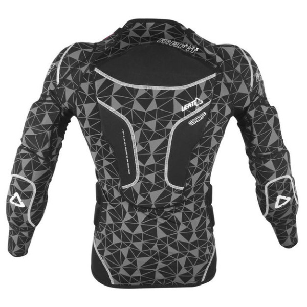 Leatt 3DF Airfit Lite моточерепаха детская, черно-серый