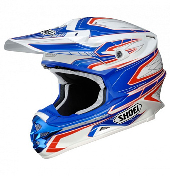 Shoei VFX-W Dash TC-2 шлем кроссовый, синий