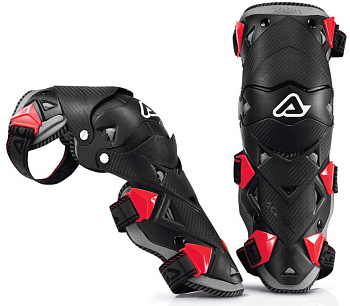 Acerbis Impact Evo 2.0 наколенники, черно-красный