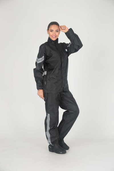 Hyperlook Titan дождевик женский раздельный (куртка+штаны), черный