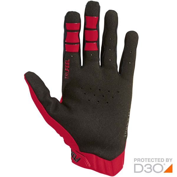 Fox Bomber LT 2021 Flame Red мотоперчатки