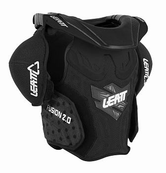 Leatt Fusion Vest Junior 2.0 защита шеи и тела подростковая, черный