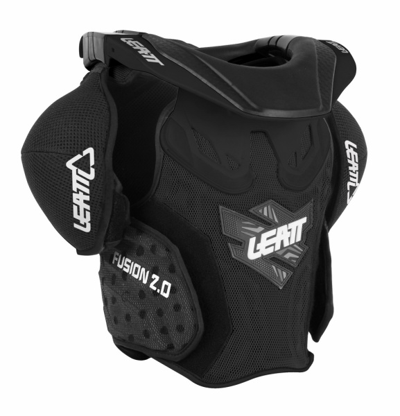 Leatt Fusion Vest Junior 2.0 защита шеи и тела подростковая, черный