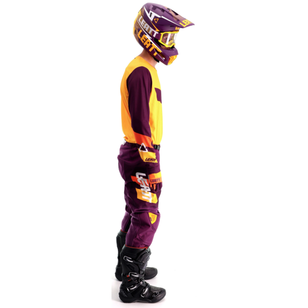 Leatt 3.5 Jr Ride Kit 2023 Indigo комплект подростковый, мотоштаны + джерси