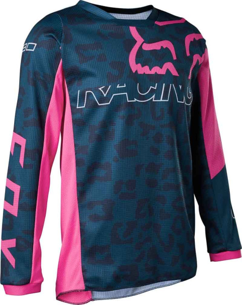 Fox Racing 180 Skew Youth Girls Dark Indigo джерси подростковая