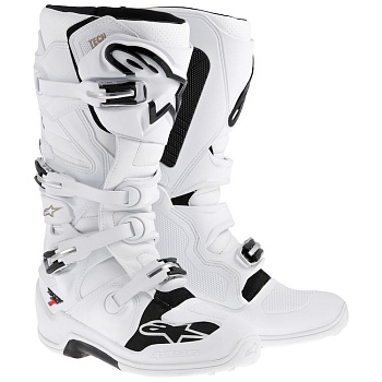 Alpinestars Tech 7 мотоботы кроссовые, белый