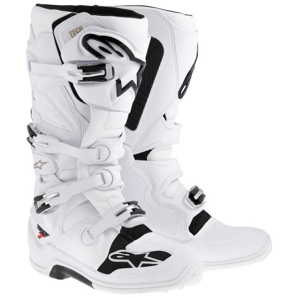 Alpinestars Tech 7 мотоботы кроссовые, белый Alpinestars Tech 7 мотоботы кроссовые, белый