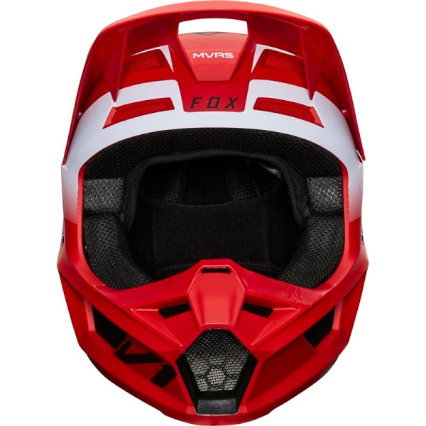 Fox Racing V1 Werd 2020 Flame Red шлем кроссовый