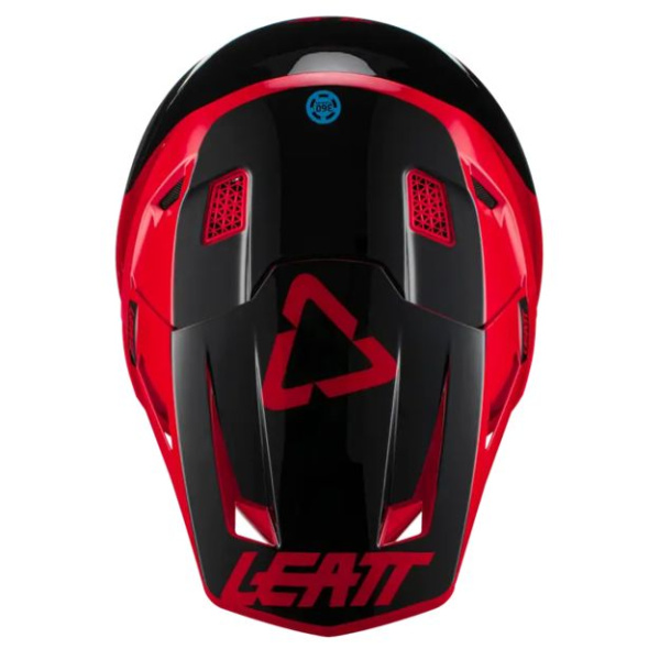 Leatt Kit Moto 7.5 V21 Red шлем кроссовый + Velocity 4.5 мотоочки