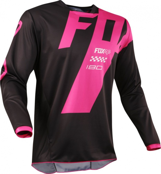 Fox Racing 180 Mastar 2018 джерси, черно-розовый Fox Racing 180 Mastar 2018 джерси, черно-розовый