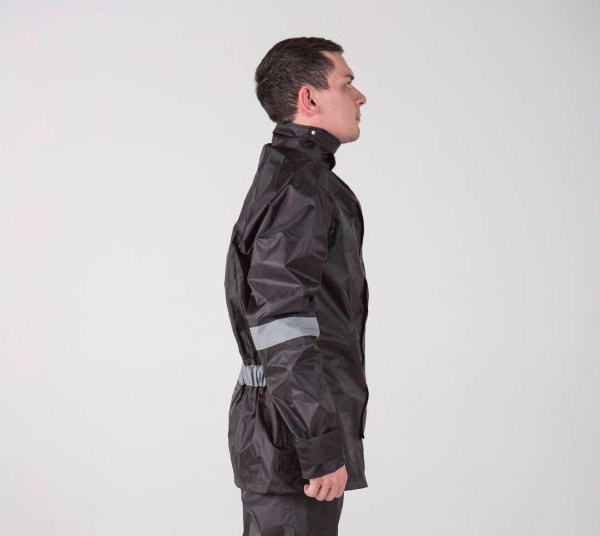 Hyperlook Adventurer дождевик раздельный (куртка), черный Hyperlook Adventurer дождевик раздельный (куртка), черный