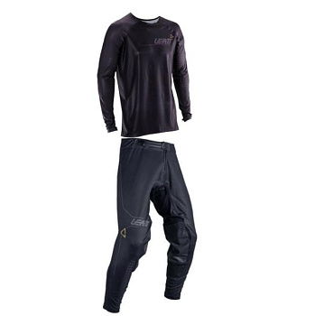 Leatt Moto 5.5 I.K.S / UltraWeld 2026 Black комплект