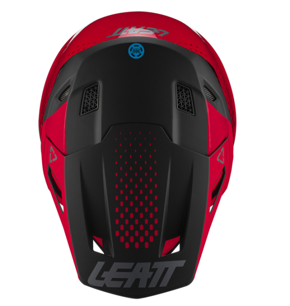 Leatt Kit Moto 8.5 V22 Red шлем кроссовый + Velocity 5.5 мотоочки
