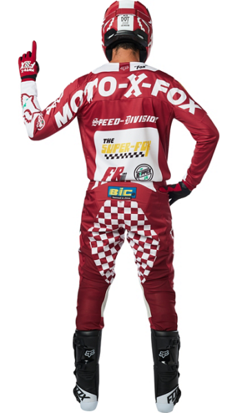 Fox Racing 180 Czar 2019 комплект, красно-белый