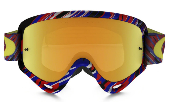 Oakley O-Frame Rain of Terror мотоочки, желтая линза