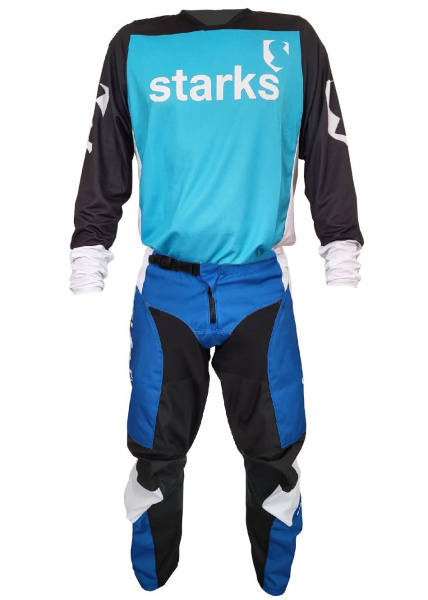 Starks Phoenix комплект, сине-черно-бело-голубой