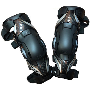 POD MX K8 2.0 Knee Brace наколенники, черно-серебристый