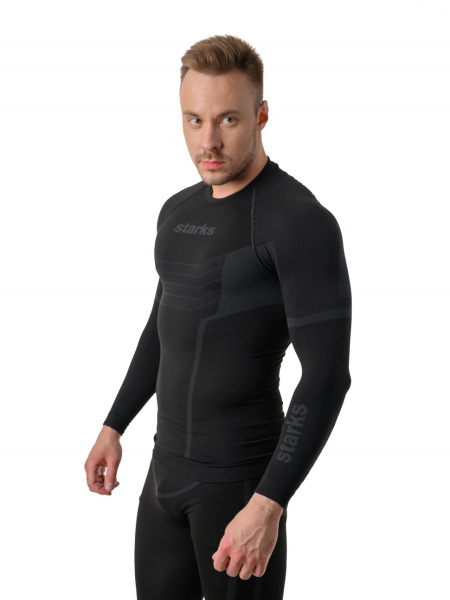 Starks Coolmax Ice Сold термобельё бесшовное, джемпер, черный