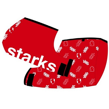 Starks Warm Cross муфты на руль, красный
