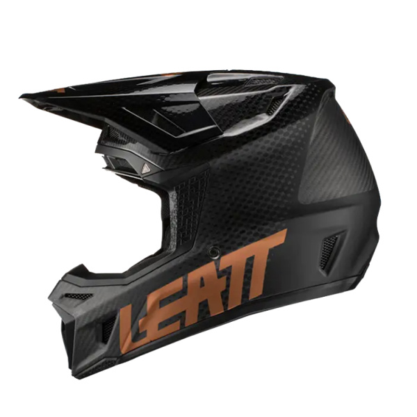 Leatt Kit Moto 9.5 Carbon V21 Black шлем кроссовый + Velocity 6.5 мотоочки