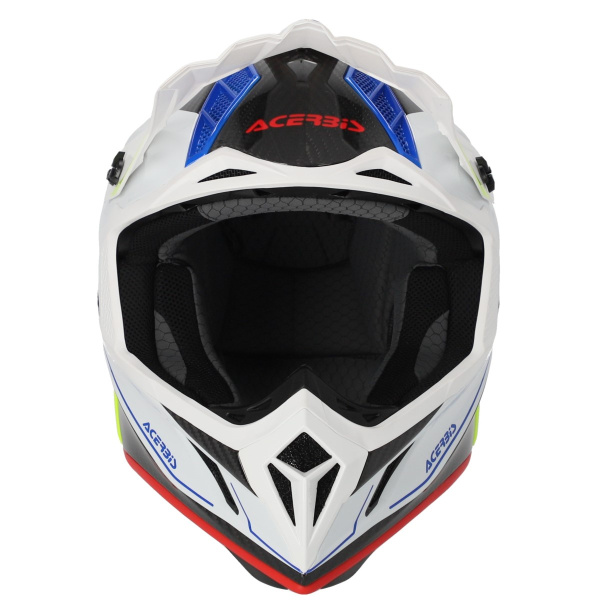 Acerbis Steel Carbon 22-06 White/Black шлем внедорожный